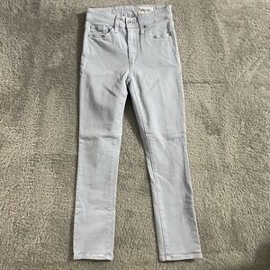 AG Adriano Goldschmied Jeans Womens Size‎ 23 Mari Crop High-Rise Slim Straight